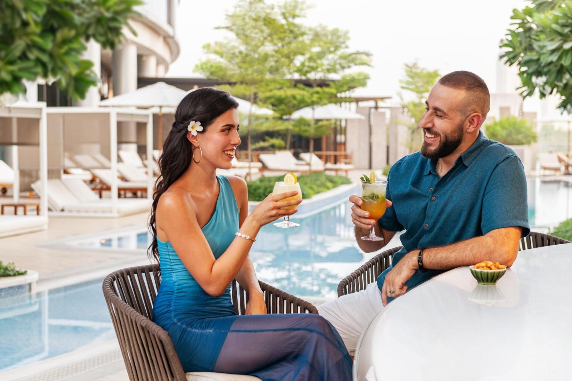 Marriott Marquis Dubai Hotel Bagian luar foto